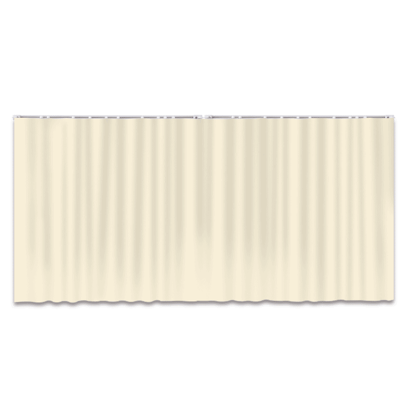 纯色柜子遮挡帘衣m柜滑轨式防尘门帘货架遮丑帘免打孔布帘自粘式 - 图3