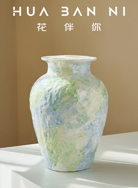 法式复古风花瓶摆件大肚水培