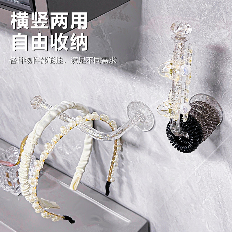 发箍发圈收纳架神器壁挂发带头绳首饰展示架壁挂式墙面免打孔挂钩,淘宝优惠券,粉丝福利购,淘宝优惠卷