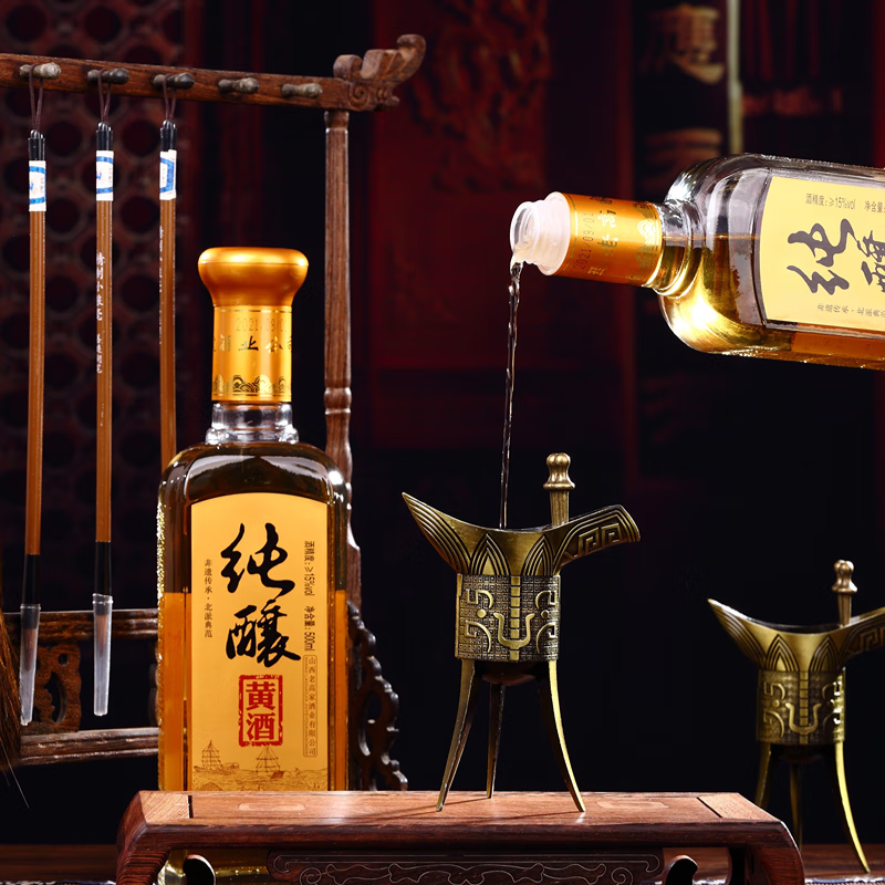 雁门州3年陈酿纯黍米0添加0焦糖色黄酒代县黄酒非遗老字号手工,淘宝优惠券,粉丝福利购,淘宝优惠卷