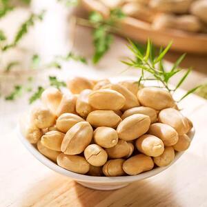 来伊份淮盐大花生800g坚果炒货花生米花生仁盐焗脱油零食来一份