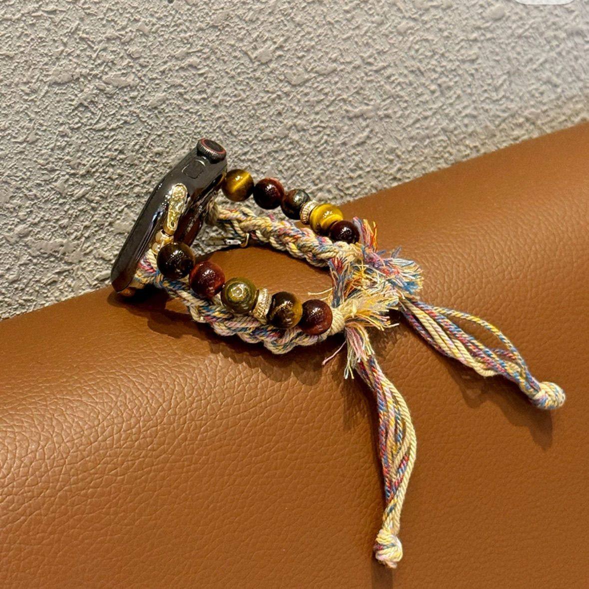 适用荣耀亲选2i表带手环9斑斓琥珀链荣耀5/4Pro/HaylouWatch表带,淘宝优惠券,粉丝福利购,淘宝优惠卷