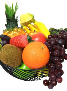 样板房现代简约厨房摆件装饰品仿真蔬菜水果模型网红轻奢家居桌面