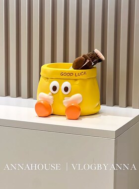 入户钥匙b收纳玄关摆件进门可爱卡通客厅桌面装饰家居乔迁新居礼