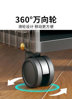 办公室可移动底座带滑轮置物架托盘电脑主机托架桌下台式机箱托架