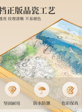 电表箱装饰画轻奢高级感2025新款配免打孔电箱电闸盒遮挡餐厅挂画