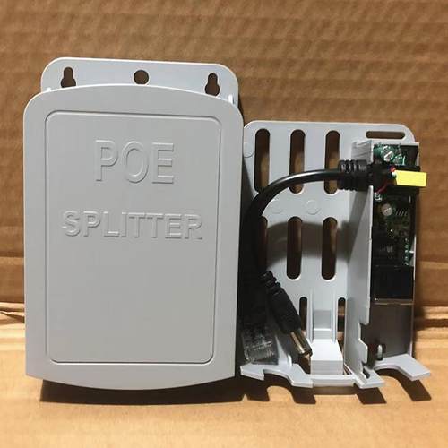 监控POE分离器标准48V转12V2A防水隔离器poe分离线供电模块一线通 - 图2