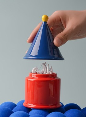 创意多巴胺牙线盒收纳摆件家w用高档个性牙签筒高颜值家居装饰摆