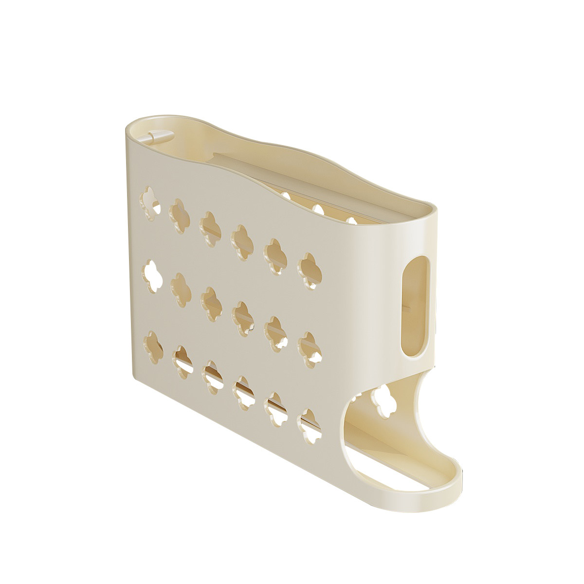 滚动鸡蛋收纳盒厨房多层斜口自动滚蛋器冰箱侧门鸡蛋托专用保鲜盒,淘宝优惠券,粉丝福利购,淘宝优惠卷