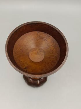 仿古铜龙凤呈祥烛台家用供奉祠堂佛前蜡烛台中式高脚香薰台摆件