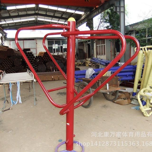 立式腰背按摩单杠双杠架高低杠引体向上户外室外家用小区学校公园 - 图0