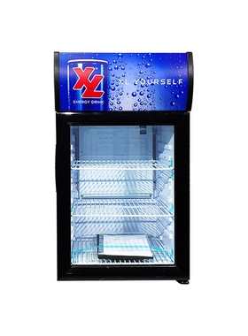 定制 美时达SC40B食品饮料冷藏展示柜超市便利店冷冻柜展示柜
