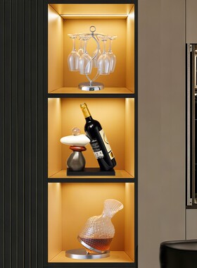 时来运转红酒架酒柜摆件