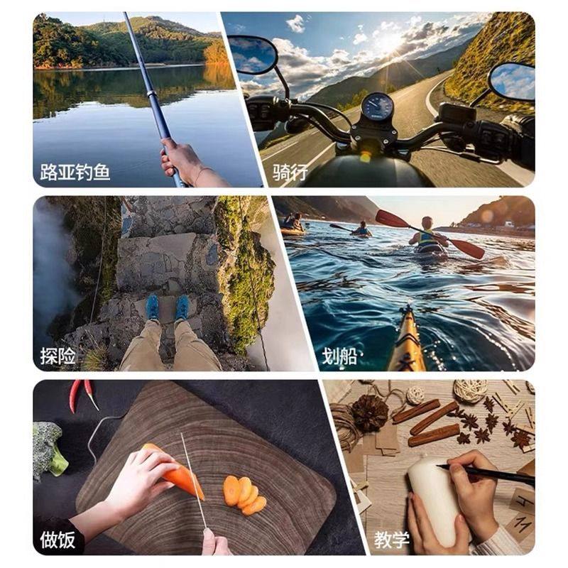 胸带手机支架固定第一人称视角拍摄设备挂脖胸带钓鱼vlog视频户外跑步直播挂胸口头戴式gopro配件防抖俯拍架,淘宝优惠券,粉丝福利购,淘宝优惠卷