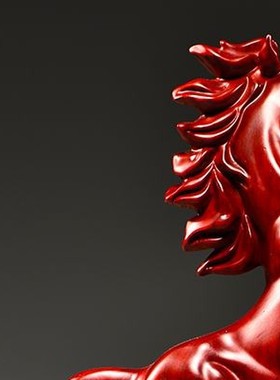 花梨木雕马到成功摆件实木质十二生肖马家居装饰摆设开业工艺礼品
