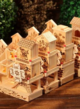 精品礼品别墅塔楼风车田