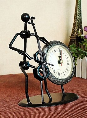 家居市场 音乐铁人时钟 金属铁艺钟表 时尚家居装饰钟表 C24系列