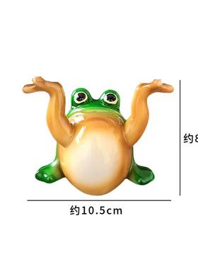 创意桌面收纳笔架树脂工艺品摆件家居办公室书桌装饰品