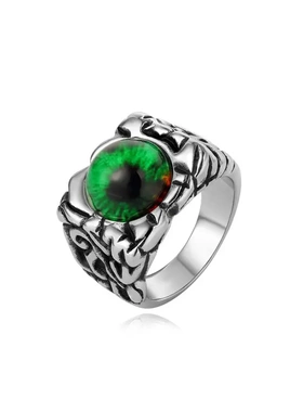 r1341饰品 欧美个性士钛钢戒指