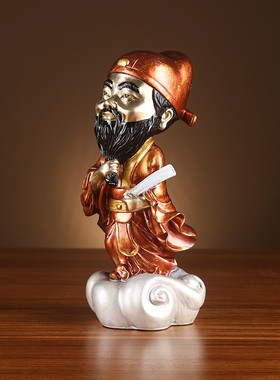 铜欣祥 彩铜《八仙过海》创意摆件家居装饰品客厅办公室个性摆件