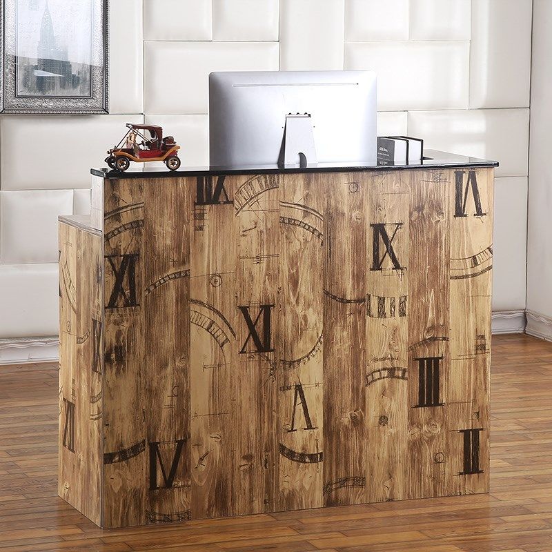 转角收银台服装店复古吧台前台理发店小吧台店铺便利店收款台柜台,淘宝优惠券,粉丝福利购,淘宝优惠卷