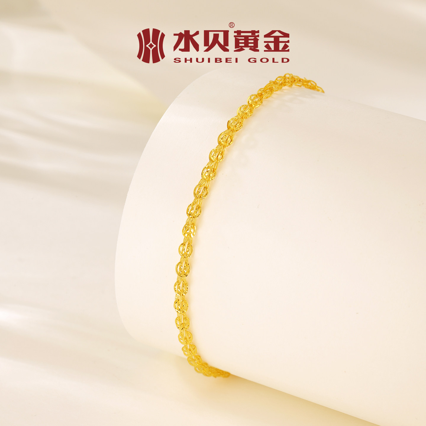 水贝黄金官方旗舰店足金999全凤尾手链女款纯金小克重黄金礼物,淘宝优惠券,粉丝福利购,淘宝优惠卷
