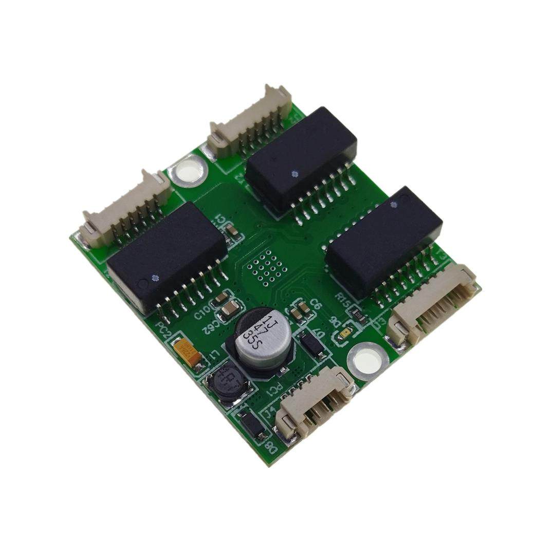 38*34mini迷你弱电箱布线箱分线内置3口视频数据网络交换机模块 - 图3