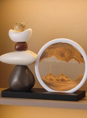 时来运转装饰摆件客厅电视柜酒柜玄关展示柜创意轻奢高级感高档