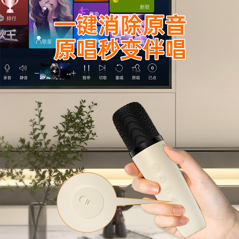 蓝牙音箱无线麦克风音响一体家庭K歌儿童户外唱歌便携话筒低音KTV,淘宝优惠券,粉丝福利购,淘宝优惠卷