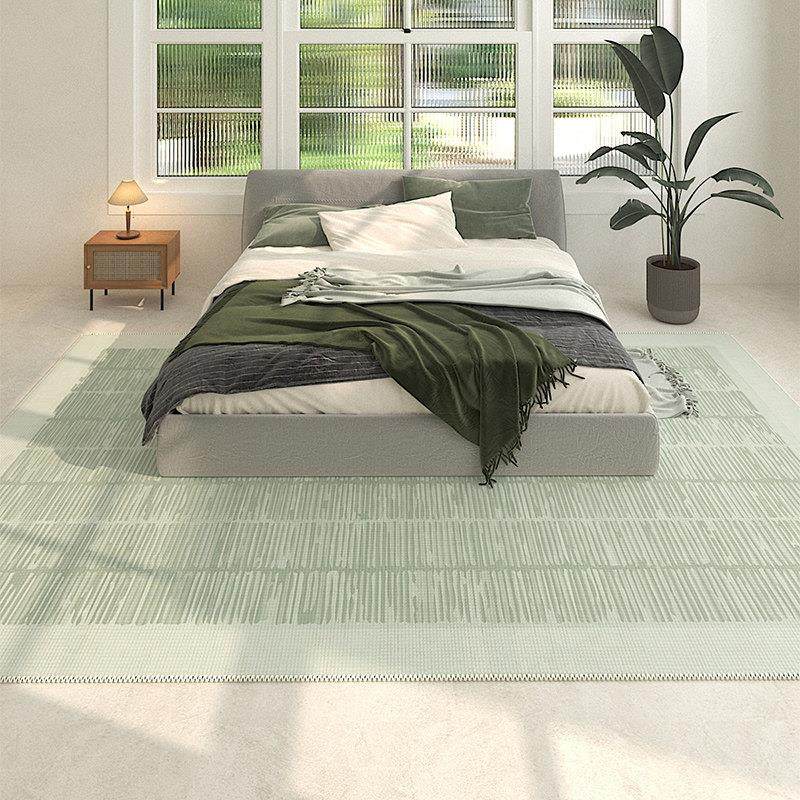 AOVOC长条床边地毯绿色客厅地毯卧室加厚床前沙发茶几毯飘窗地垫,淘宝优惠券,粉丝福利购,淘宝优惠卷