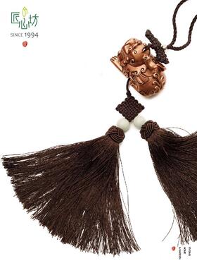 匠心坊客厅酒柜装饰貔貅摆件办公室桌面创意装饰品开业礼品