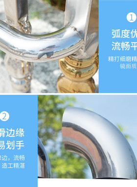 201不锈钢精品弯头楼梯扶手90度转接头工业级排气圆管焊接弯管头