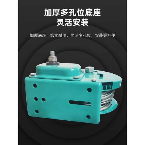 kt手动绞盘型双磅1向自锁式提升kt7号仓1机葫芦小手摇升降吊机家 - 图1