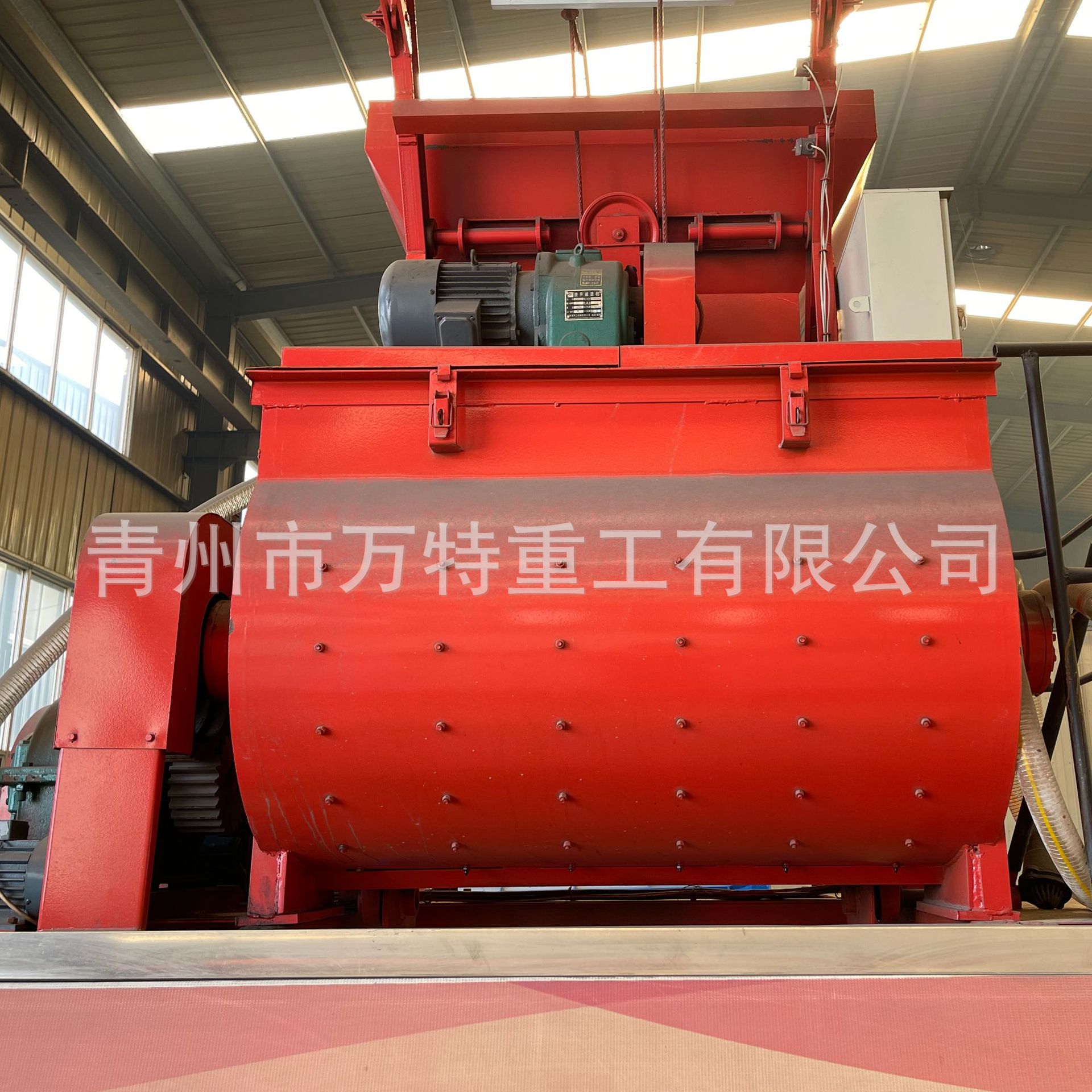 供应卧式混合搅拌机 工程建筑机械设备山东混凝土搅拌机厂家直销 - 图0