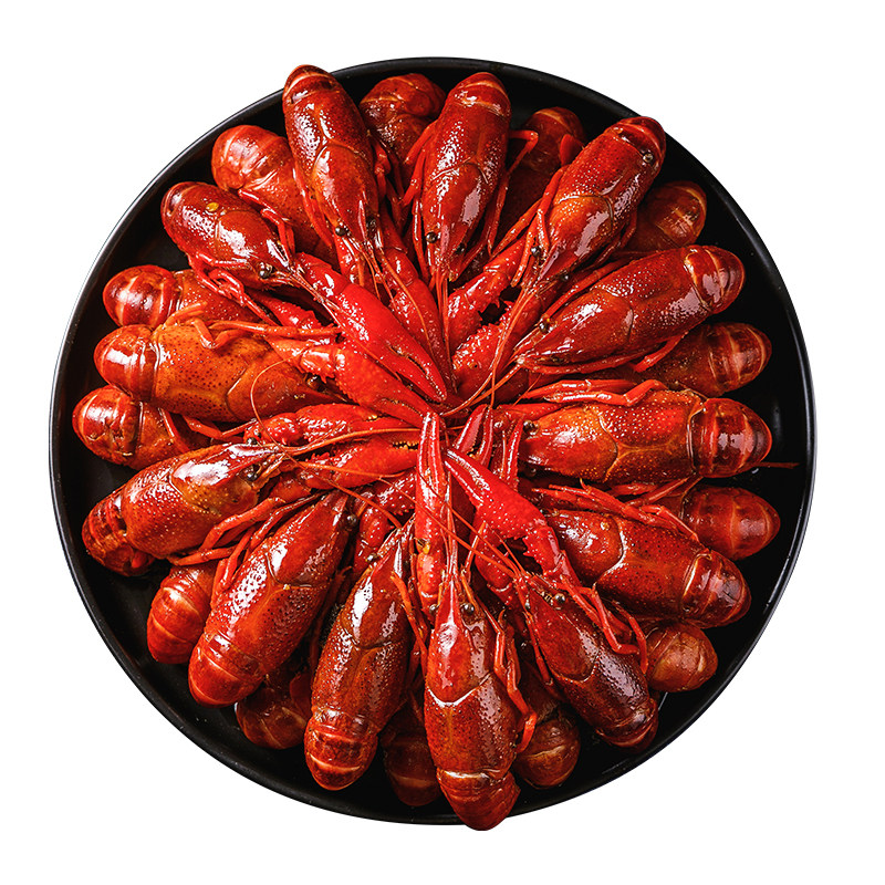 柳伍麻辣蒜蓉小龙虾700g*2盒 每盒22-28只 盒装加热即食熟食