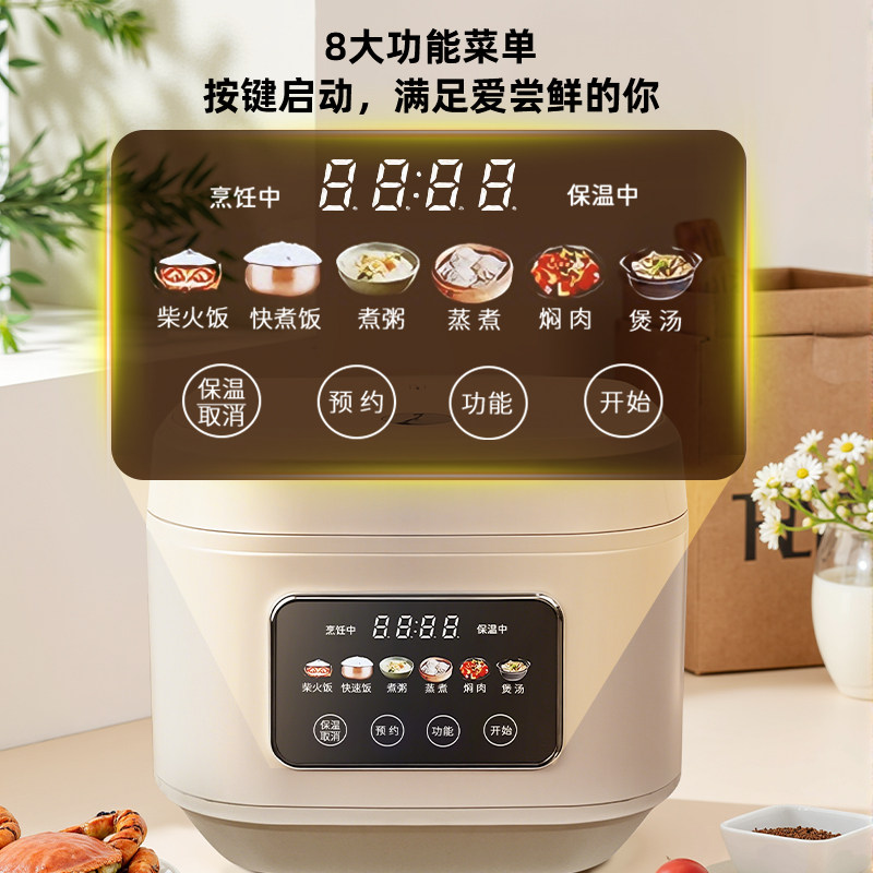 半球智能电饭煲家用小型1到2-3-4-5人迷你电饭锅预约蒸煮一体正品,淘宝优惠券,粉丝福利购,淘宝优惠卷
