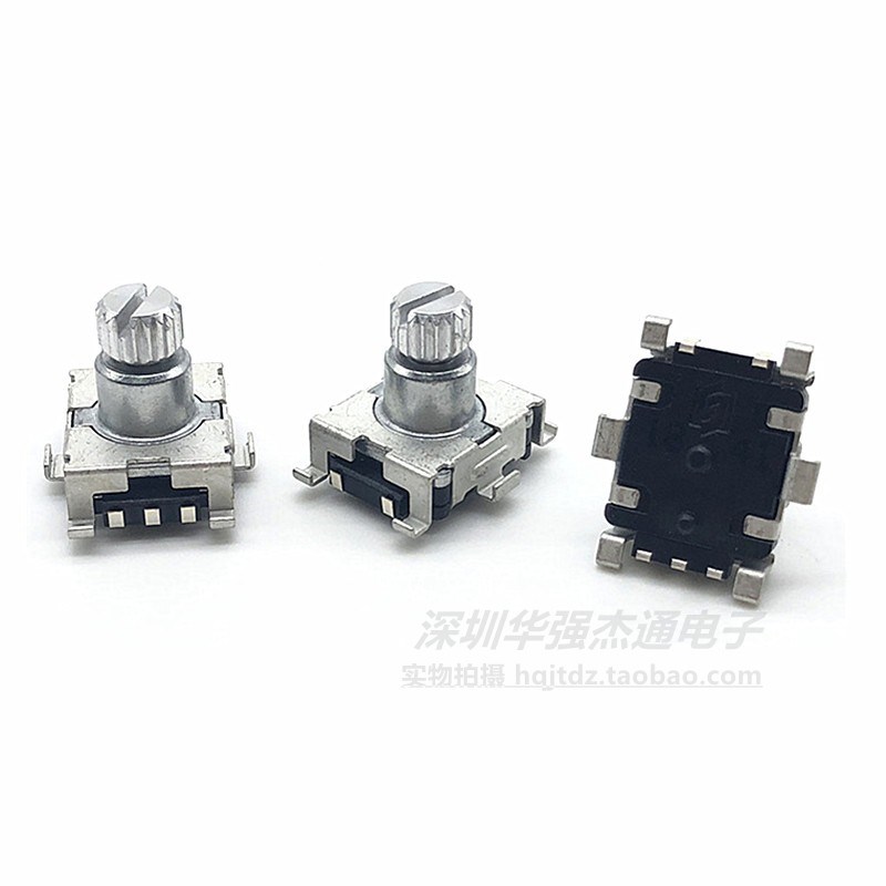 升威EC11编码器带按开关卡仕达导航电位器车载DVD音量开关9.5花轴 - 图0