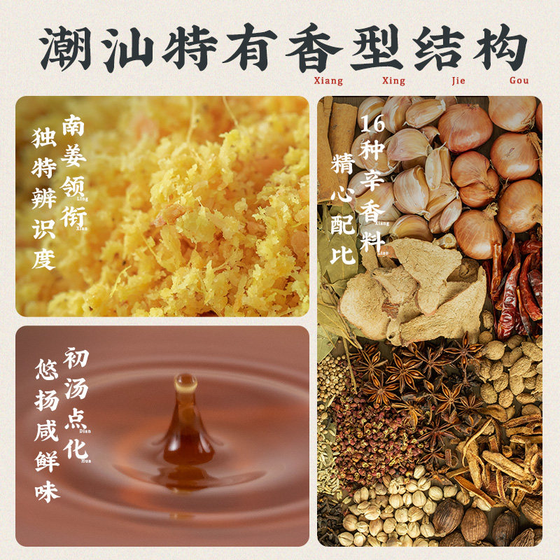 潮汕集锦卤汁100g老卤水卤味料包卤鹅肉酱牛肉卤料包家庭卤小包装,淘宝优惠券,粉丝福利购,淘宝优惠卷