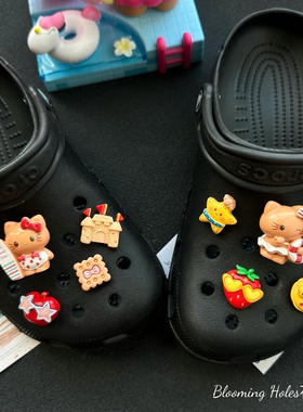 HelloKitty可爱鞋花适配crocs
