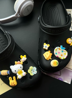 HelloKitty可爱鞋花适配Crocs