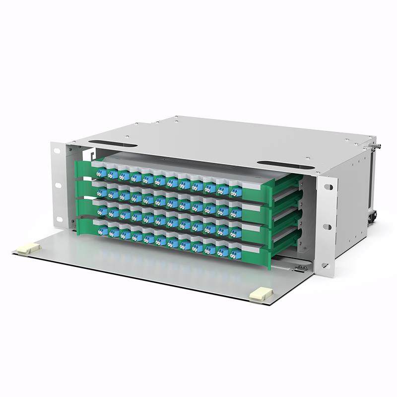 ODF光纤配线架LC 12/24/48/72/96/144/288芯电信级满配单元箱配线 - 图3