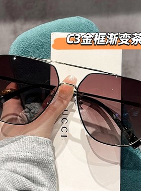 飞行员墨镜男款大脸级感防紫外线开车驾驶近视偏光太阳眼镜