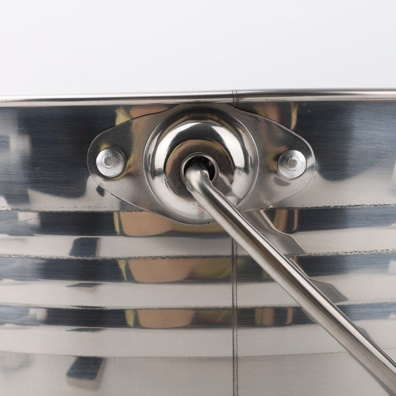 不锈钢水桶提桶家用铁桶冰桶汤桶带盖手提水桶提桶油幼儿园储水桶,淘宝优惠券,粉丝福利购,淘宝优惠卷