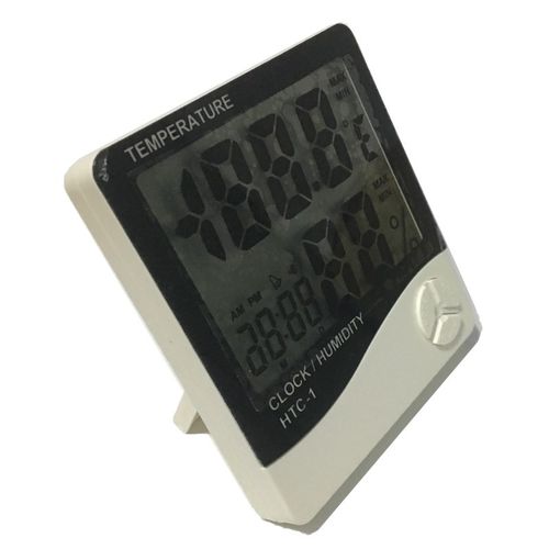 家用温度表HTC-1干湿度计室内高精度婴儿电子精准显示器闹钟HTC-2 - 图3
