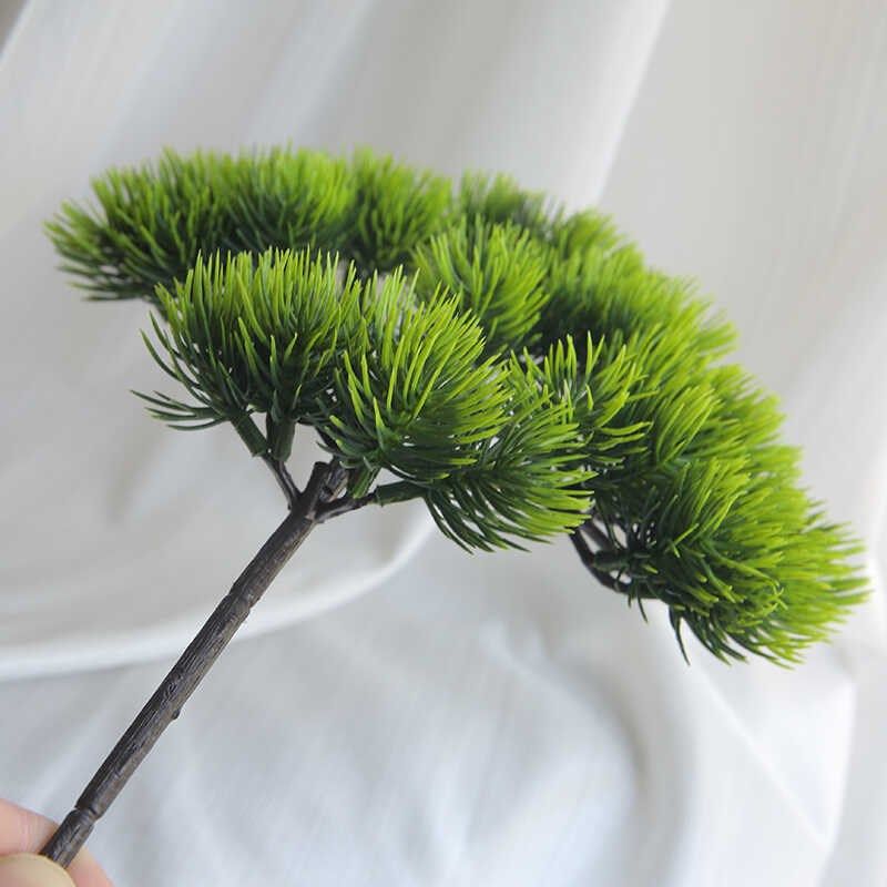 20枝美人松仿真松柏树叶鱼缸造景松针崖柏装饰叶子松枝迎客松叶子,淘宝优惠券,粉丝福利购,淘宝优惠卷