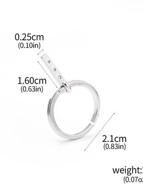 间谍过家家黄昏求婚戒指 拉环戒指 指环