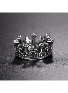 r0-17饰品 古复古钛钢戒指 男女个性指环