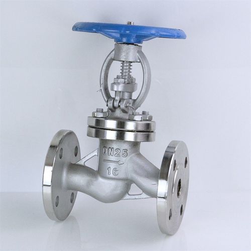 河北远大阀门304不锈钢J41W-10/16/25P法兰蒸汽截止阀DN15-DN200 - 图1