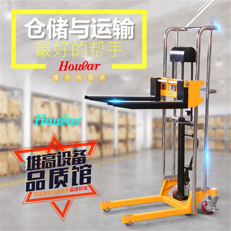 现货手动轻型堆高车CDDJ载重400公斤提升0.8米到1.7米轻型堆高车 - 图2