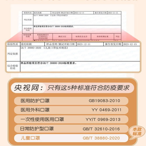 儿童防雾霾口罩学生专用n95上学专用4到12岁卡皮巴拉独立包装透气 - 图1